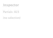 Inspector with no selection